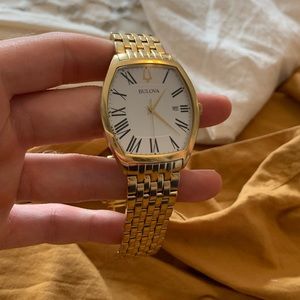 Men’s Bulova Ambassador 38mm Gold tone Watch
